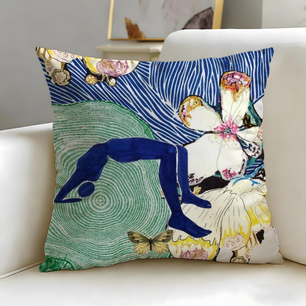 Classic Artist Henri Matisse Cushion Cover Soft & Easy-Wash Pillow Case – Versatile for Couch, Bed, Travel and Office