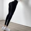 Collant Sportivi Vita Alta Corsa Donna Palestra Fitness Leggings Modellanti Abbigliamento Esterno Fianchi Vita Alta Elasticizzati Pantaloni Fitness