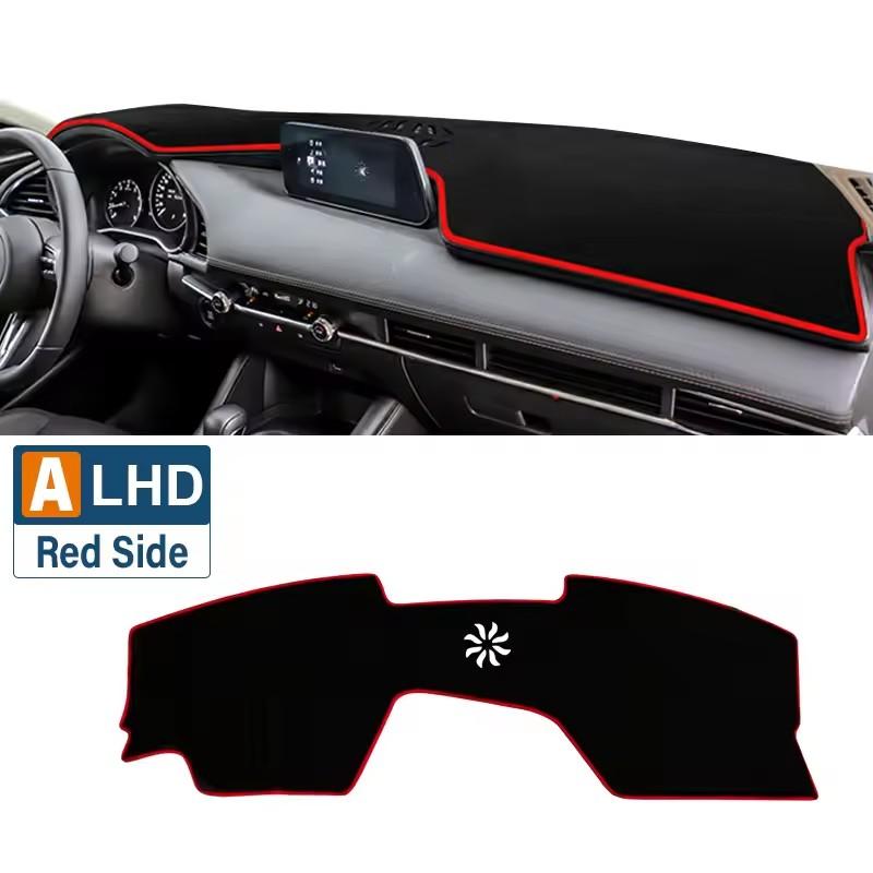 For Mazda 3 BP Axela      2024 Car Dashboard Cover Avoid Light Pad Non-Slip Carpet Inner Styling Accessories