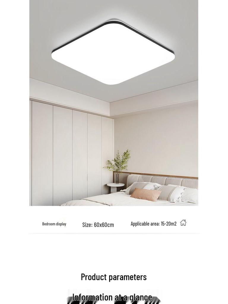 2025 Modern Minimalist LED Ceiling Light for Living Room, Study, or Bedroom