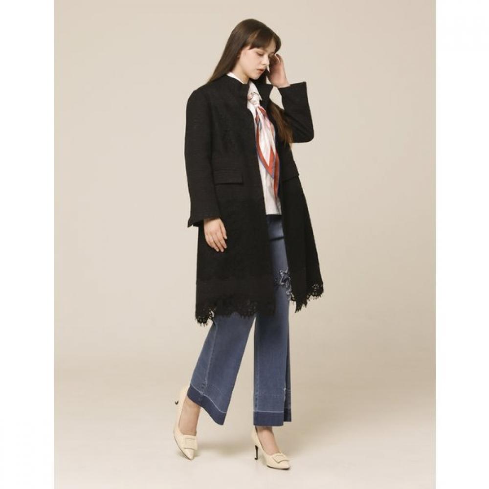 SON JUNG WAN Tweed Lace Coat Zdb6161010