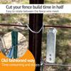 1 Pc Fence Wire Twister for T Post Clips, Time Saver Barb Wire Fence Tools Easy To Use Strong Enough To Twist Any Fencing Wire