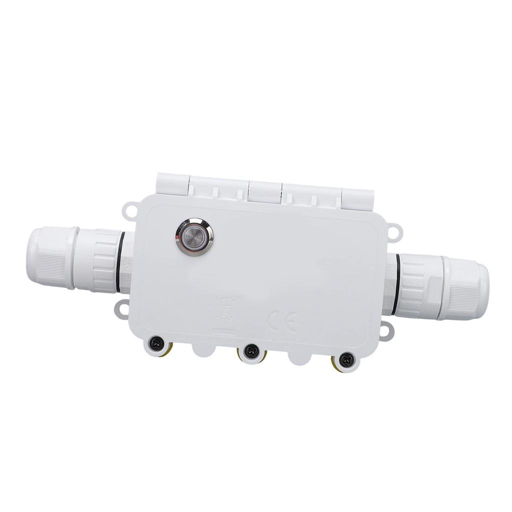 Outdoor WiFi Junction Box 16A IP67 Water Proof Box APP Control Smart Timer Switch for Pool Pathway Light Holiday