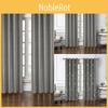 Beautiful Gray Star Moon Flower Dot Window Drapes Offering Modern Blackout Function
