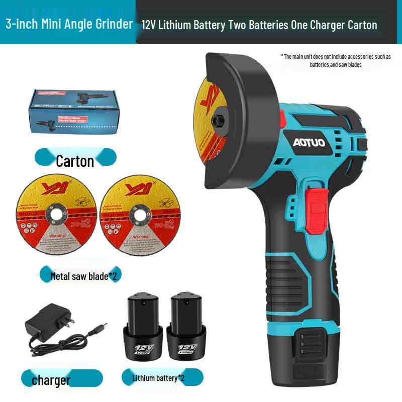 

3-inch Handheld Angle Grinder CN plug (adapter included)