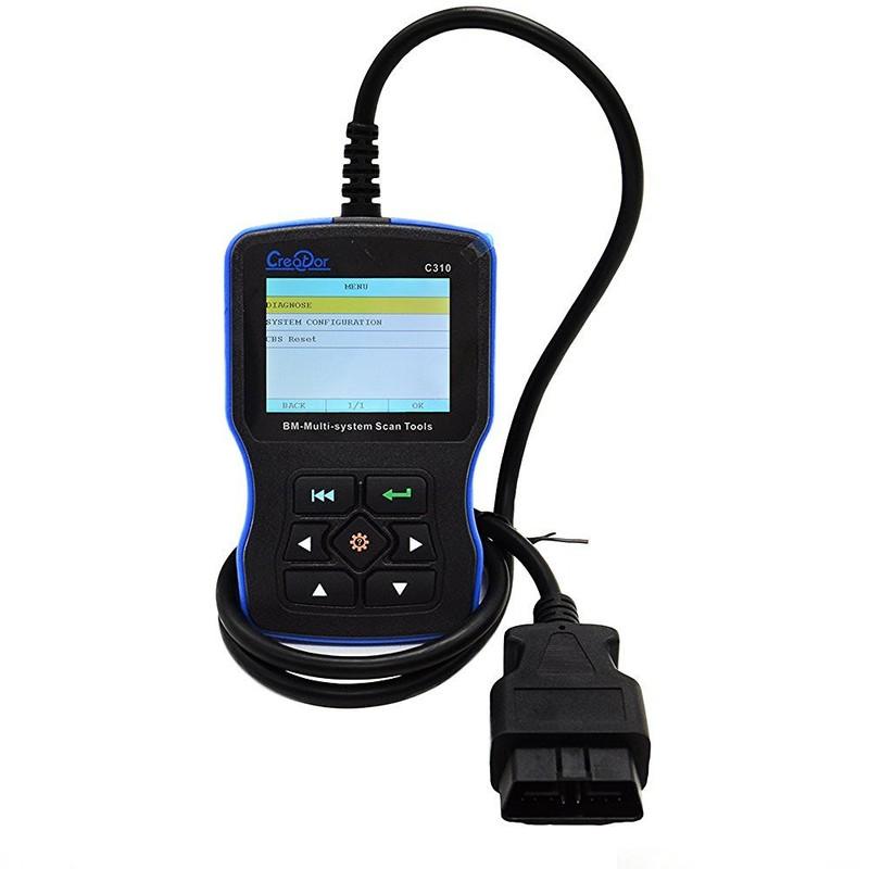 C310 V5.5 OBDII Multi-System Scan Tool Engine Fault Code Reader For BMW/MINI Sup