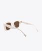 Seupeulingseuteulingseu Butterfly Shape Sunglasses Page 74 [Cream Ivory]