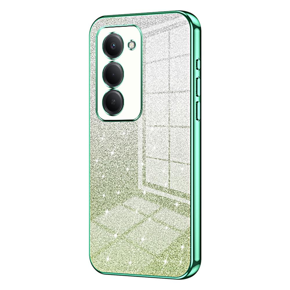 Phone Case For Xiaomi Redmi 15 5G (EU) (171mm) / 15 4G (EU) (171mm) Electroplating Gradient Glitter TPU Phone Cover
