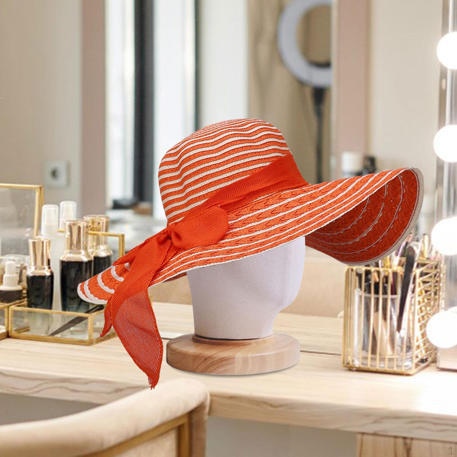 

Hat Display Holder Mannequin Head Model Portable Hairpiece Multipurpose for Glasses