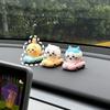 Lovely Chiikawa Mini Car Figurine Dashboard Decoration Cute Vehicle Interior Accessories Character Collectible Gift for Women