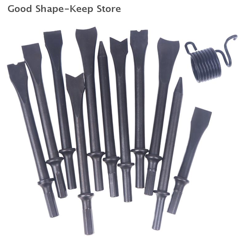 1PC Air Chisel Head, Hard Steel Impact Hammer Bit for Pneumatic Air Shovel Tool Set