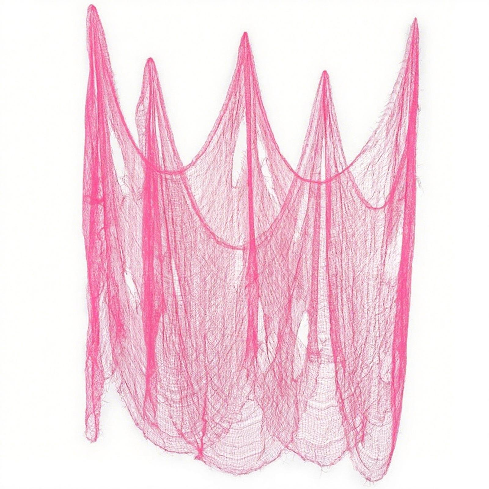 

Halloween Decorative Roving Multi-color Holes Can Be Customized Hanging Cloth Pieces Halloween Haunted House Party Supplies Outdoor Props One Size