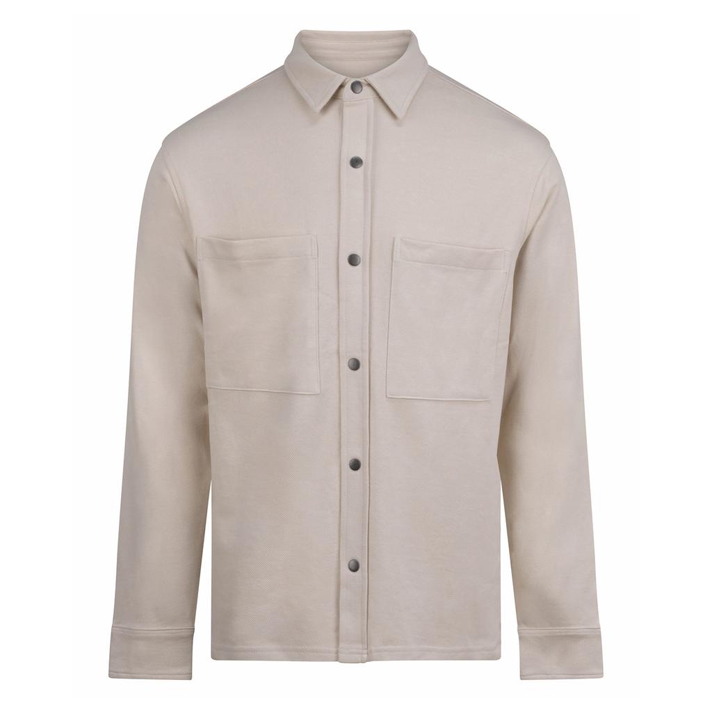 Front Row Unisex Adult Premium PiquÃ© Long-Sleeved Overshirt