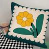 Flower Plants Pillow Case Square Pillow Bedroom Sofa Leisure Comfort Cushion Car Living Room Home Decoration