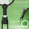 Portable Neck Flexible Magnifier with 24 LED Lights Portable HD Magnifier Elderly Reading Jewellery Less