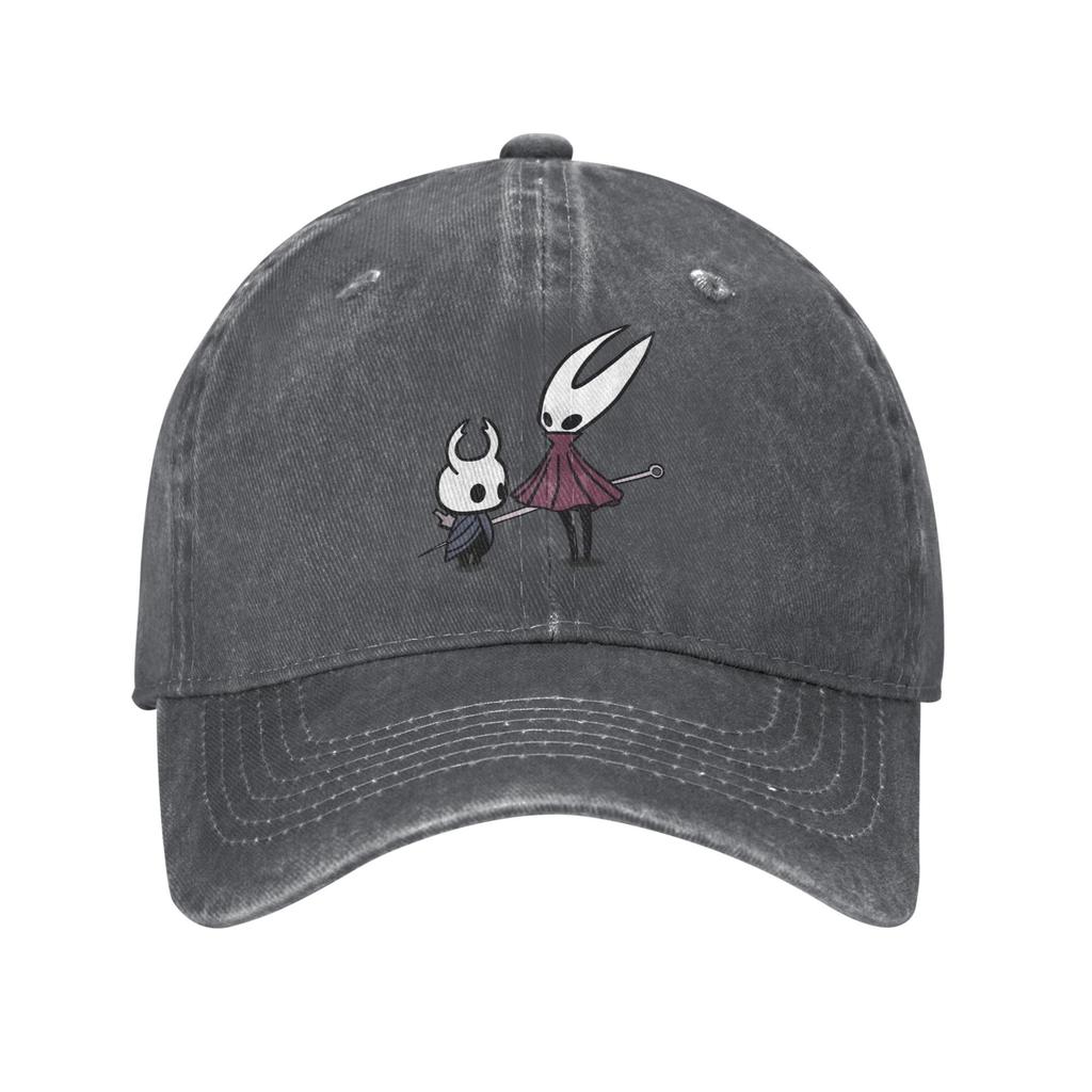 Hollow Knight Silksong Cute Baseball Caps Retro Distressed Washed  Headwear Unisex Outdoor Summer Unstructured Soft Hats Cap