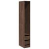 VidaXL Garde-robe chêne marron 30x50x200 cm bois d'ingénierie 3307744