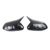 For Toyota Corolla -2023 Car Rearview Side Mirror Cover Horn Wing Cap Exterior Door Rear View Case Trim Shell Housing Add