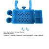 Pool Storage Basket for Above Ground Pools Poolside Storage Organizer with Cup