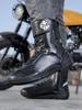 Botas de Motociclismo Unissex - À Prova de Vento, Para Todas as Estações, Sapatos Curtos para Corrida e Touring