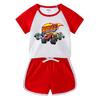 2026 Summer Kids' Clothing Set: Boys & Girls Short Sleeve T-Shirt & Hot Pants