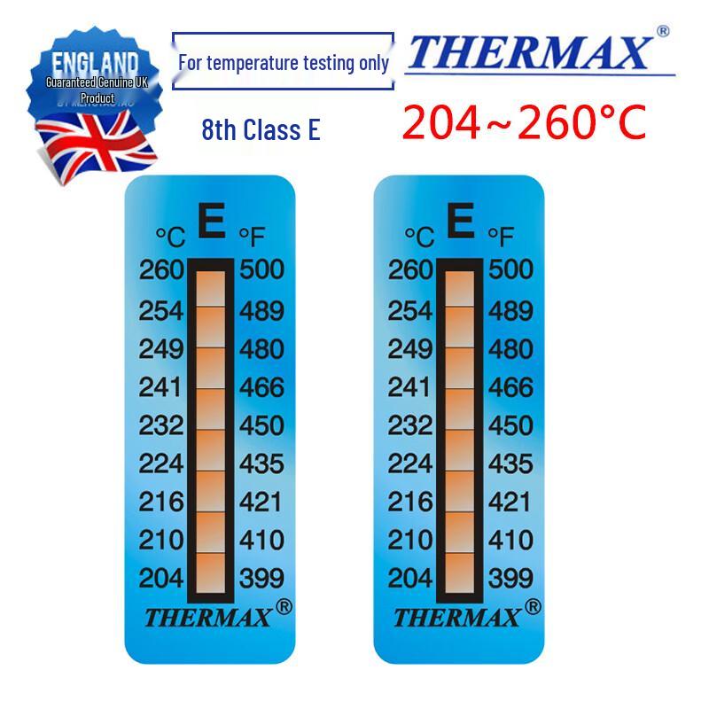 THERMAX UK Importovaný laboratorní teplotní testovací papír (CN verze)