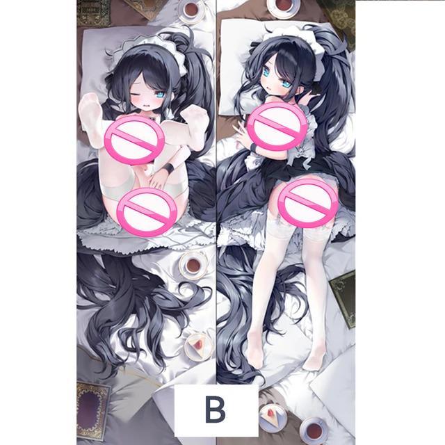 

Blue Archive Alice Dakimakura 2WAY Hing Body Case Anime Pillow Cushion Cover Xmas Gifts 150x50 cm Peach Skin