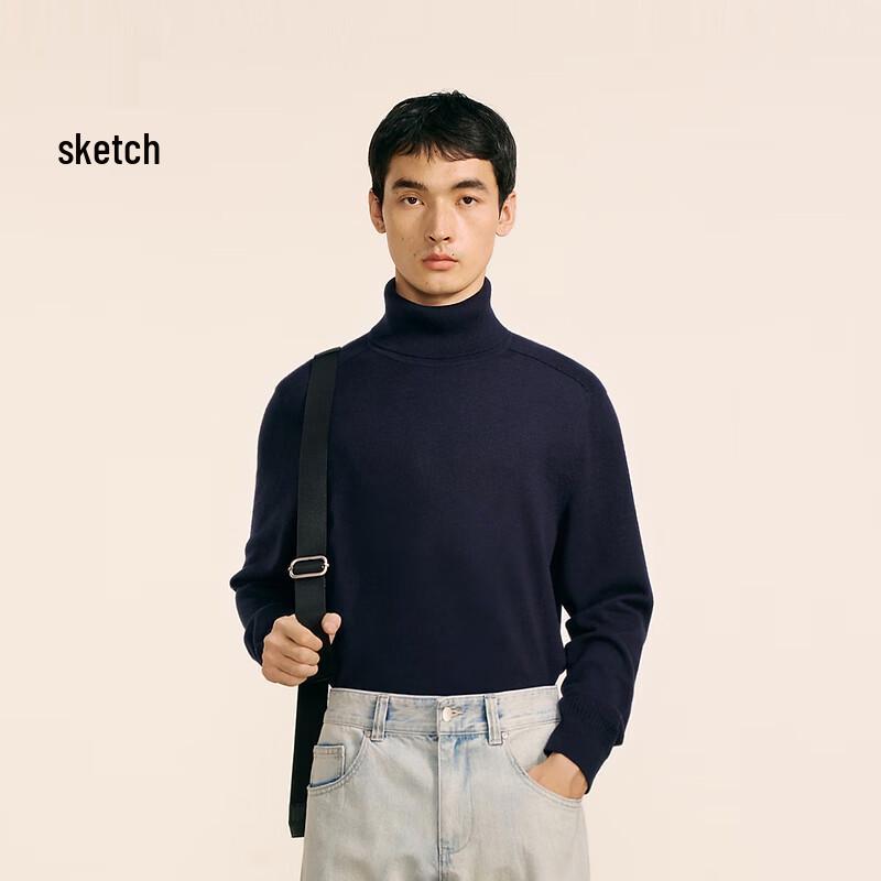 Croquis Men's Cashmere Blend High-Neck Pullover Sweater 9OA311600