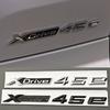 3D ABS Car Letters Logo XDrive 40e 45e Badge Rear Trunk Emblem Side Fender Sticker For BMW  X5 F15 G05 Tail Exterior Accessories