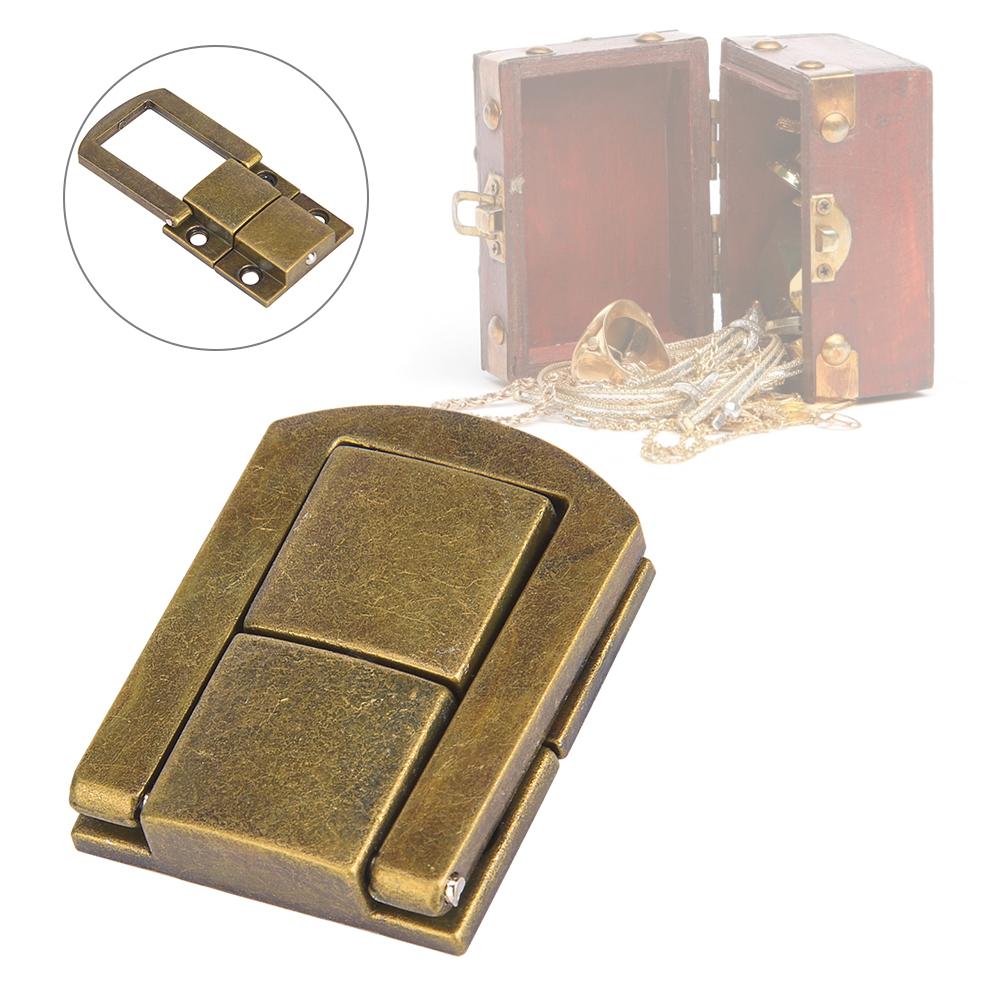 5 st Vridlås Snäpp Zinklegering Bagage Klädtillbehör Väska Låsande Fästelement Cyan Brons S