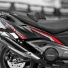 Used For KYMCO AK550 Motorcyle Pattern Fairing Stickers Kits Pasted On Body Paint Parts Area Accessories Decoration Stickers