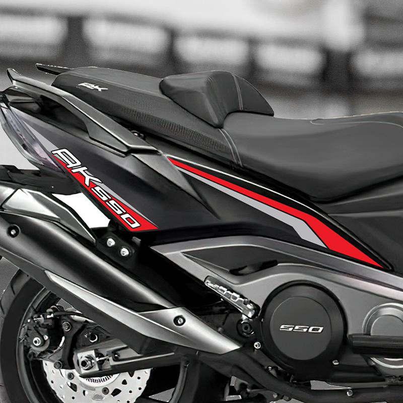 Used For KYMCO AK550 Motorcyle Pattern Fairing Stickers Kits Pasted On Body Paint Parts Area Accessories Decoration Stickers