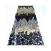 Length: 1Yard Colorful Size Sequin Embroidery Glitter Fabric DIY Sewing Pants Skirts Camisoles Mesh Sequin FabricWide:125CM