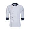 Kuchařská uniforma s vlastním logem: Vodotěsné, Olejivzdorné Pracovní oblečení s dlouhým rukávem pro cateringové a restaurační kuchyně