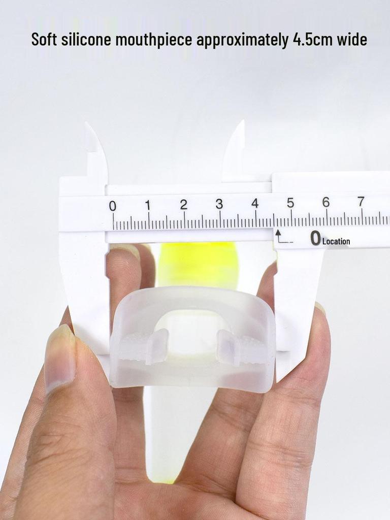Yingfa Universell Halvtor Snorkel med Mjuk Silikonmunstycke för Frisim - Kompatibel för Vuxen & Barn