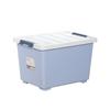 Rongna Plastic Storage Box with Lid and Wheels