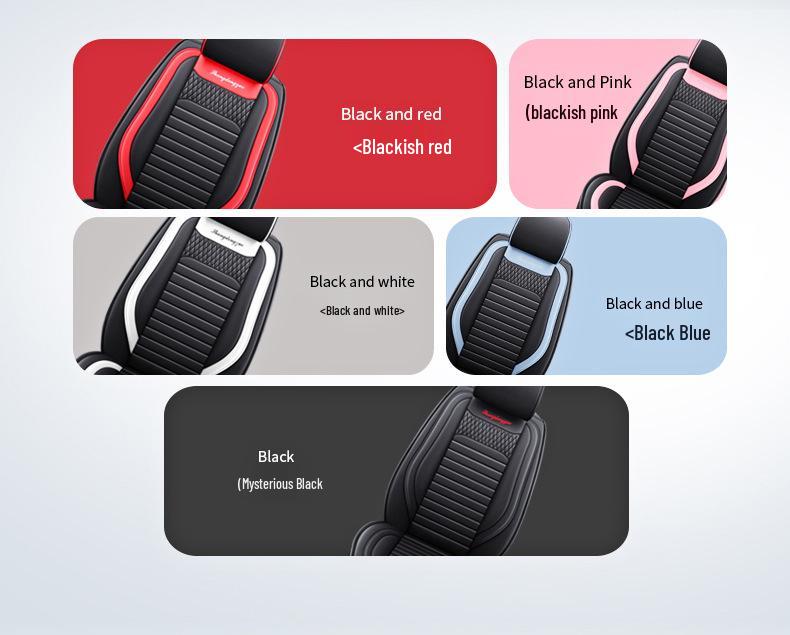 Buick Excelle GT/XT 2021 Lädersätesskydd för 13/14/15-modeller - Fullständigt skydd, Design för fem säten