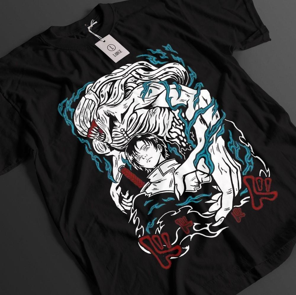 

Jujutsu Kaisen Shirt Yuta Okkotsu T-Shirt Rika Gojo Tshirt JJK Anime Sukuna Tee L
