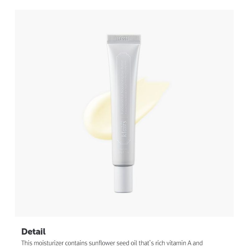 dear, klairs Fundamental Nourishing Eye Butter