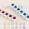 1 Set Kawaii Stamps Stationery For Journal Planner Arts Diy Crafts Album Scrapbooking Decorative Stamps Accessories