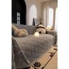 Funda Sofa Living Room Footprint Jacquard Thick Warm Sofa Throw  Winter Sherpa Camping Picnic Sofa Cover
