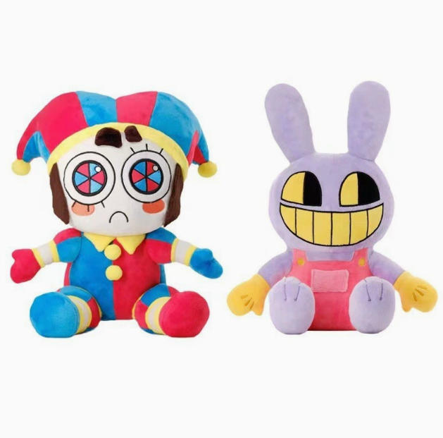 *Neu The Amazing Digital Circus Plüsch Clown Ragatha pomni Cartoon Jax Puppe Joker Plüsch Weich Gefüllt Sofa Dekorieren Weihnachtsgeschenk