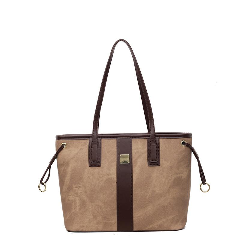 Large capacity bag women's bag new trend simple women's shoulder bag underarm tote bag