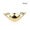 Women's Pointed Toe High Heel Protector - Leather Anti-Kick Decorative Cover with Metal Cap for Shoe Protection.