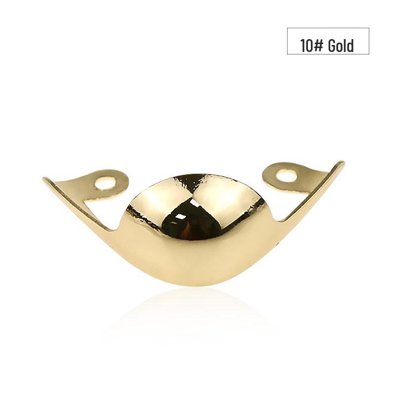 Women's Pointed Toe High Heel Protector - Leather Anti-Kick Decorative Cover with Metal Cap for Shoe Protection.