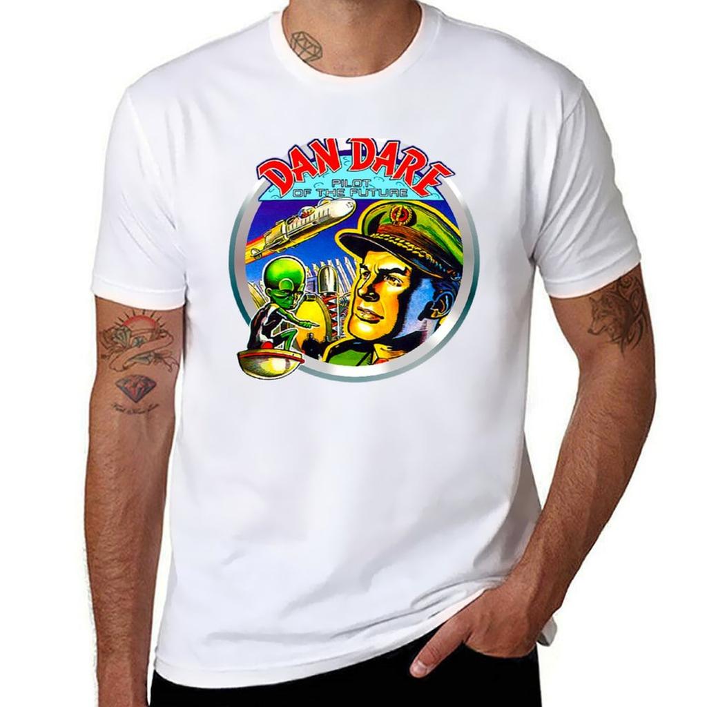 Dan Dare Tshirt Soft Durable Cotton Tshirt
