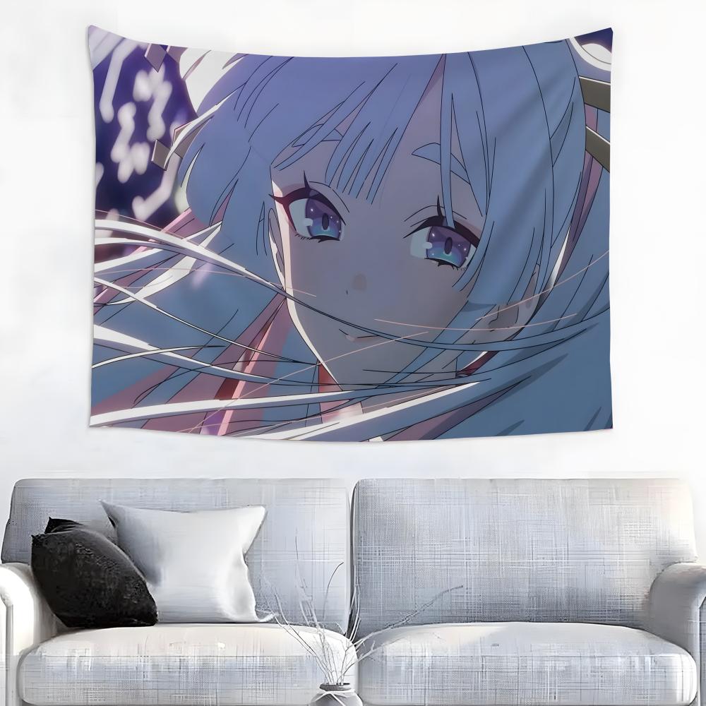 Tapestry Anime Tapestry Wall Hanging Bohemian Wall Tapestries Mandala Home Decor Accessories C-Chou Kaguya Hime!