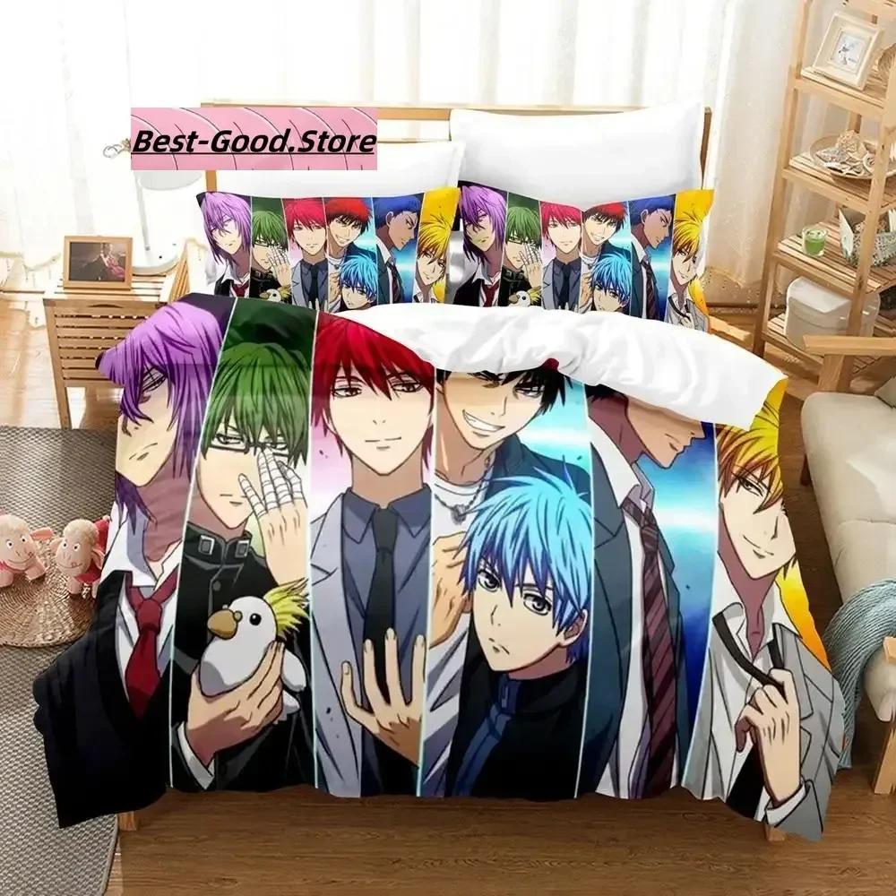 Comforter Kuroko'S Basketball Bedding Set Single Twin Full Queen King Size Bed Set Aldult Kid Bedroom S 3D Print Anime