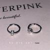 Cosmic Sparkle Diamond Cartilage Studs: Double Piercing, High-End, Stackable Style