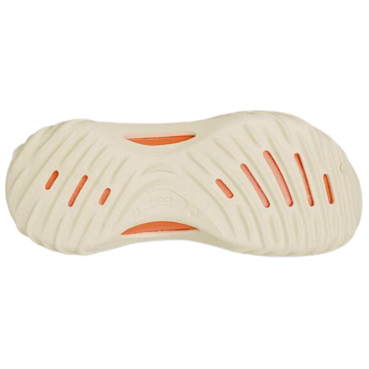 Crocs Cyclone Bobo Casual EVA Fashionable and Comfortable Hole Shoes Unisex Beige